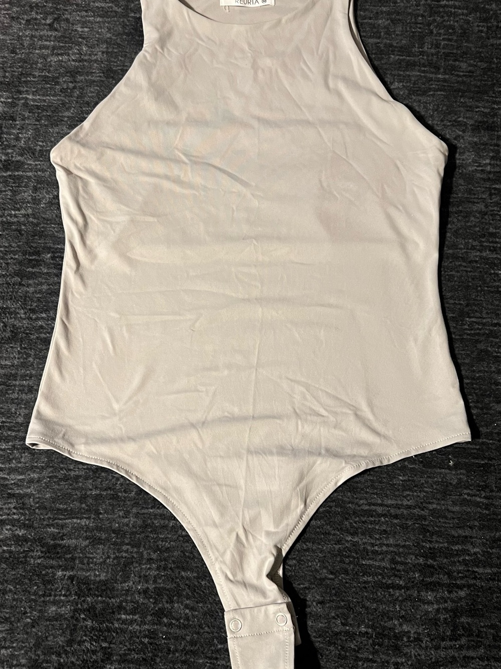 Neutral High Neck Bodysuit